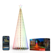 Govee Cone Tree Lights árbol de Navidad inteligente RGBIC con Matter, DreamView, WiFi y Bluetooth