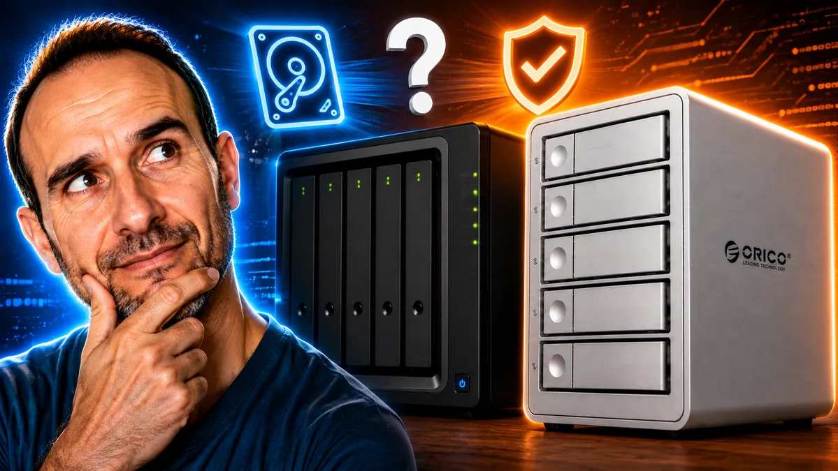 Do you really need a NAS? RAID types. Testing the ORICO 9958RC3-PRO