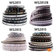 Tira LED RGB direccionable WS2811 WS2812B WS2813 WS2815 SMD5050 para WLED y Home Assistant