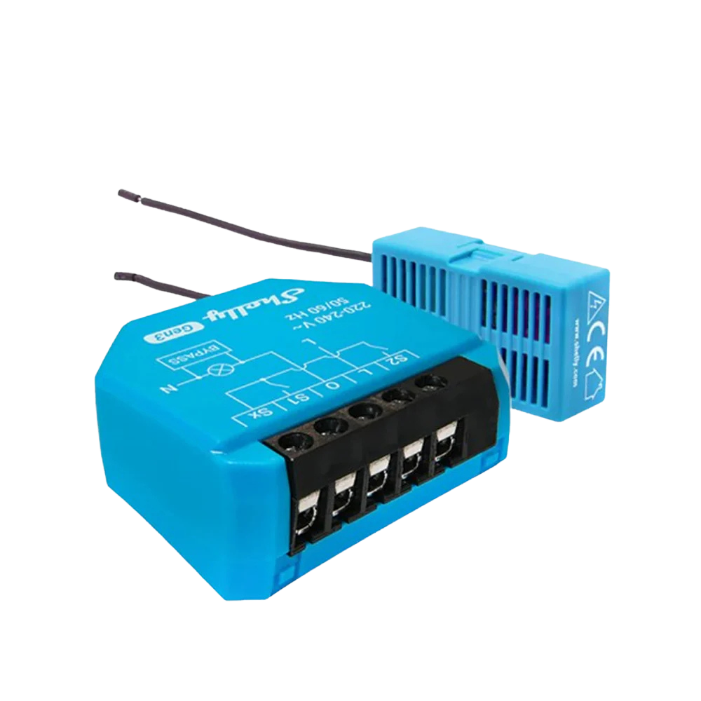 Shelly 1L Gen3 relé inteligente WiFi sin neutro