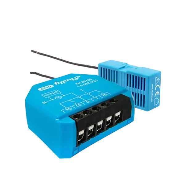 Shelly 1L Gen3 relé inteligente WiFi sin neutro