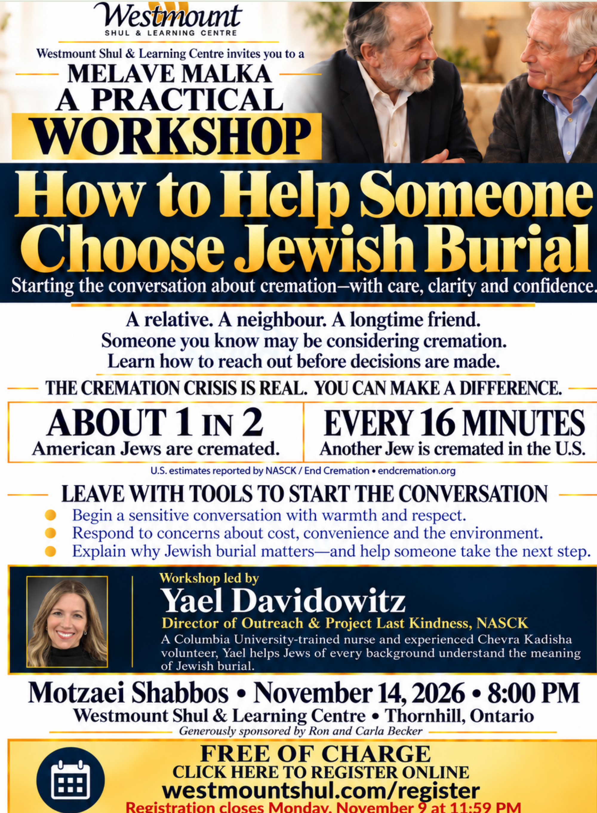 HOW TO HELP SOMEONE CHOOSE JEWISH BURIAL flyer