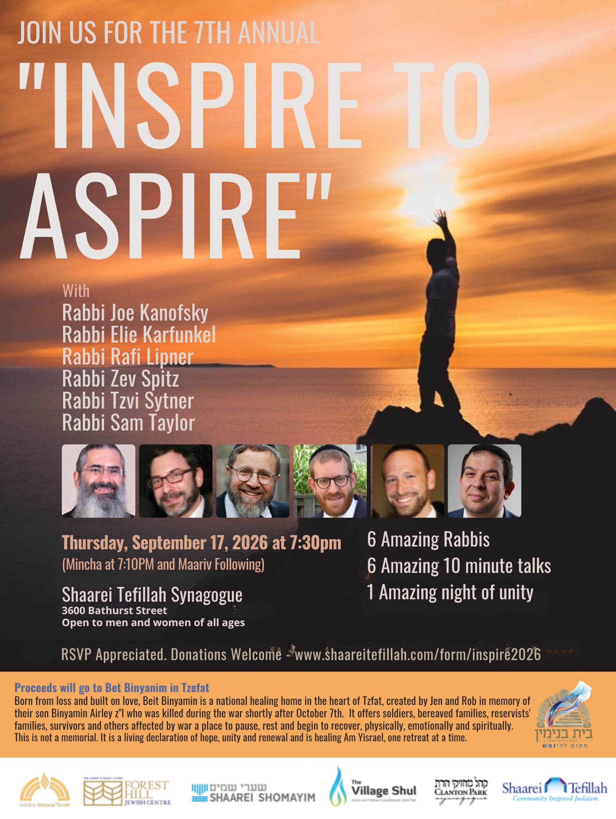 Aspire to Inspire flyer