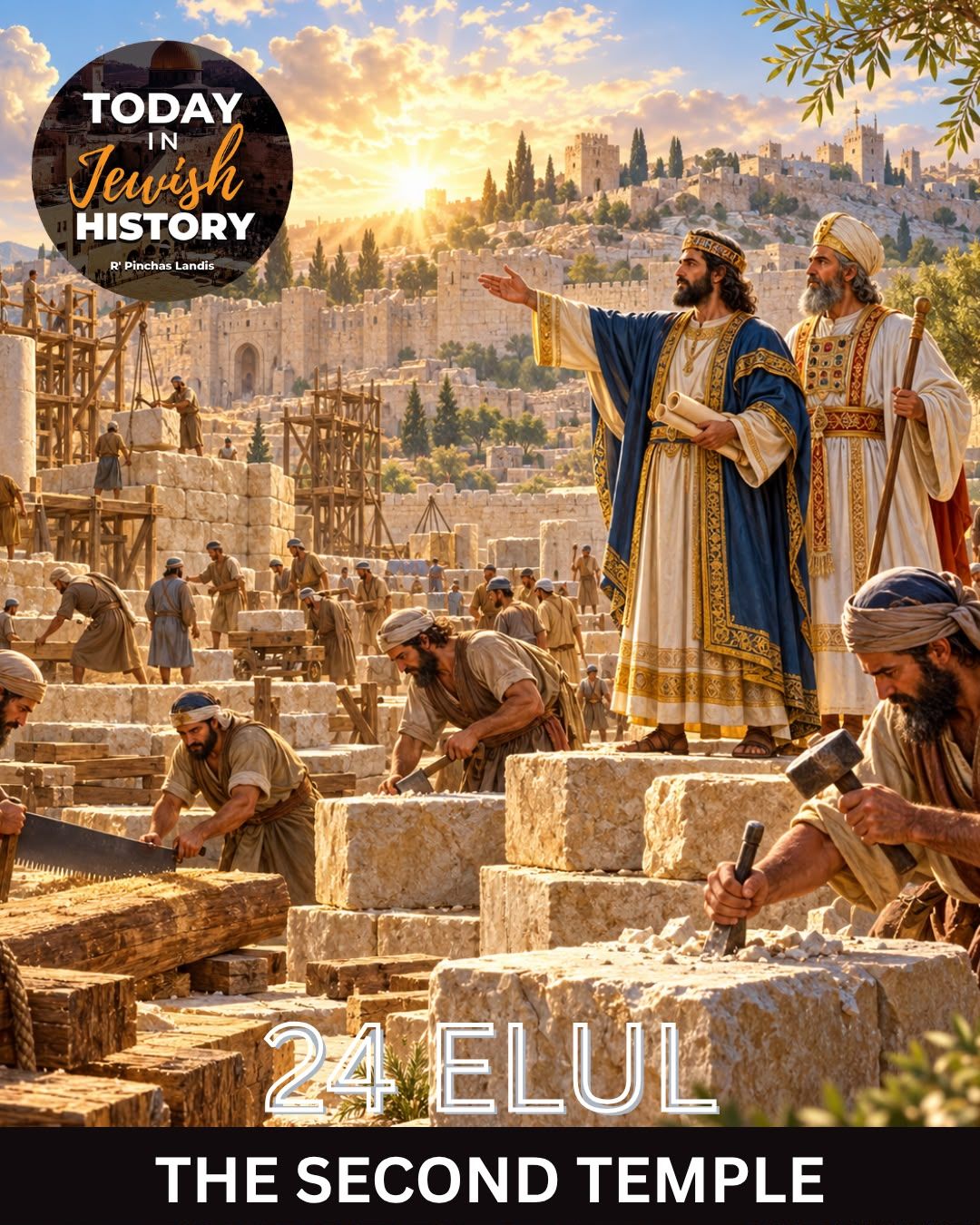 On this day in Jewish History: 24 Elul - The Second Temple - 351 BCE
