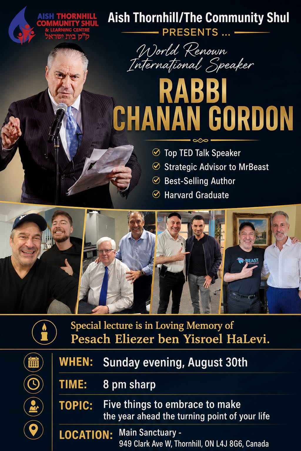 Aish Thornhill Community Shul Event