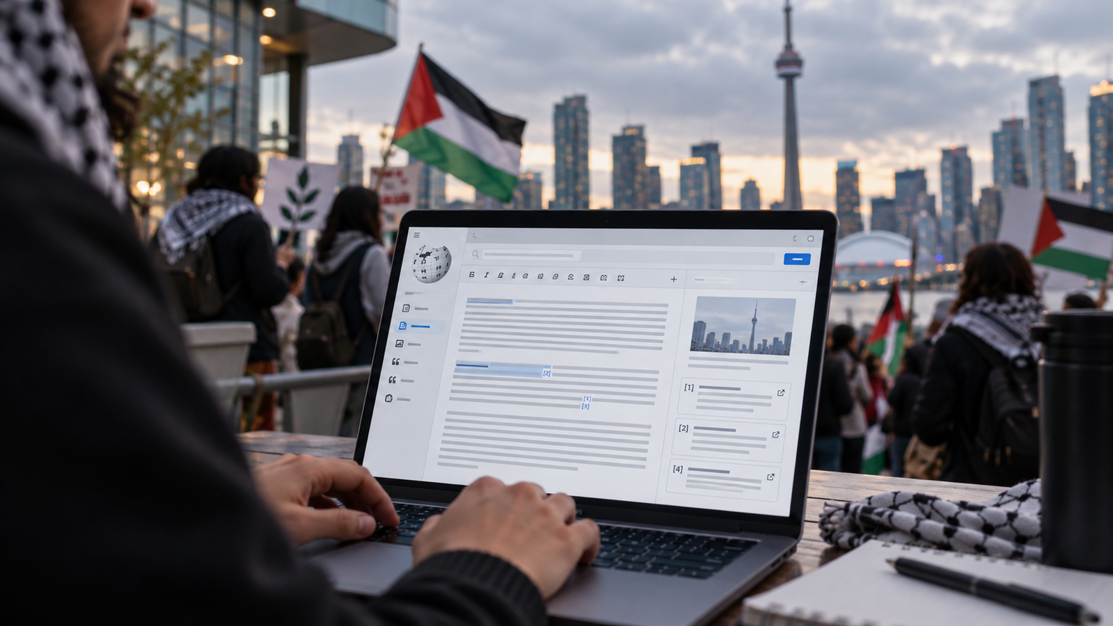 Toronto Anti-Israel Group Announces Campaign to Edit Wikipedia Articles