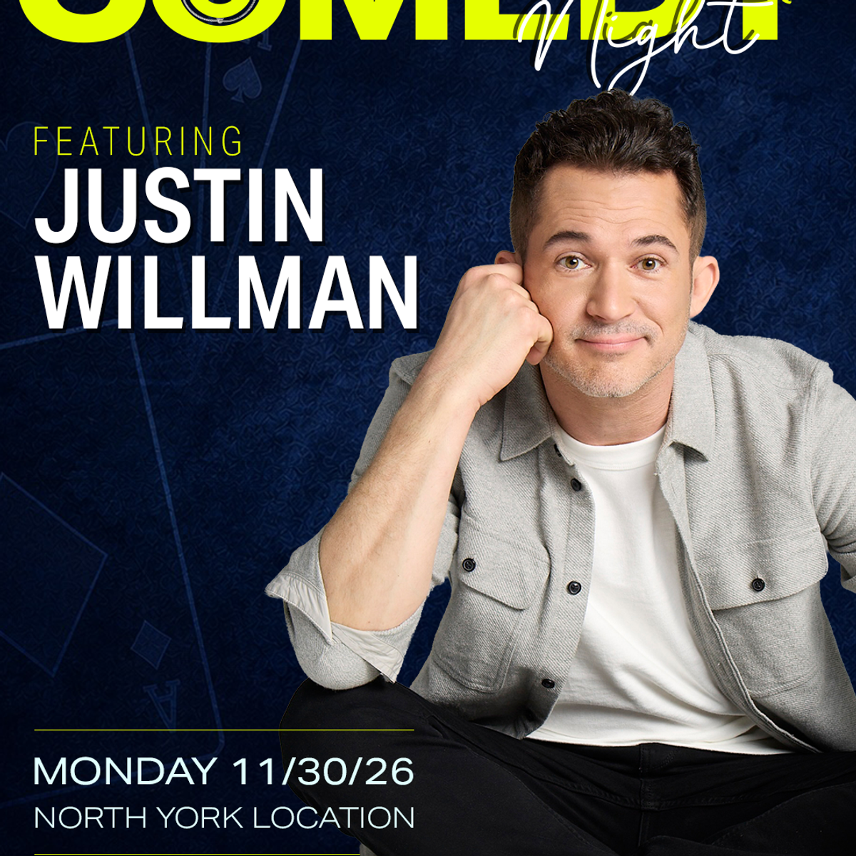 ✨ THE MAGIC IS COMING TO JACS COMEDY NIGHT! ✨