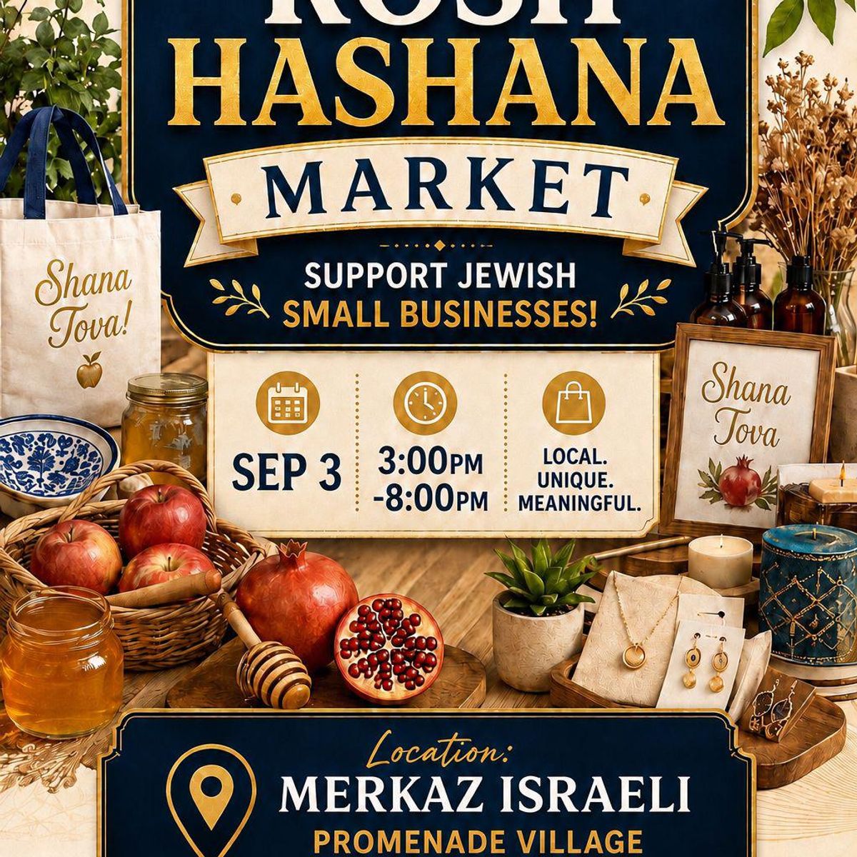 Rosh Hashana Market