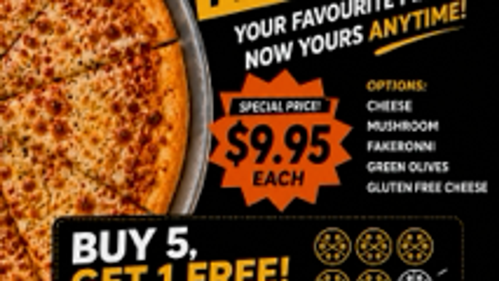 Slice n Bites Frozen Pizza Sale!