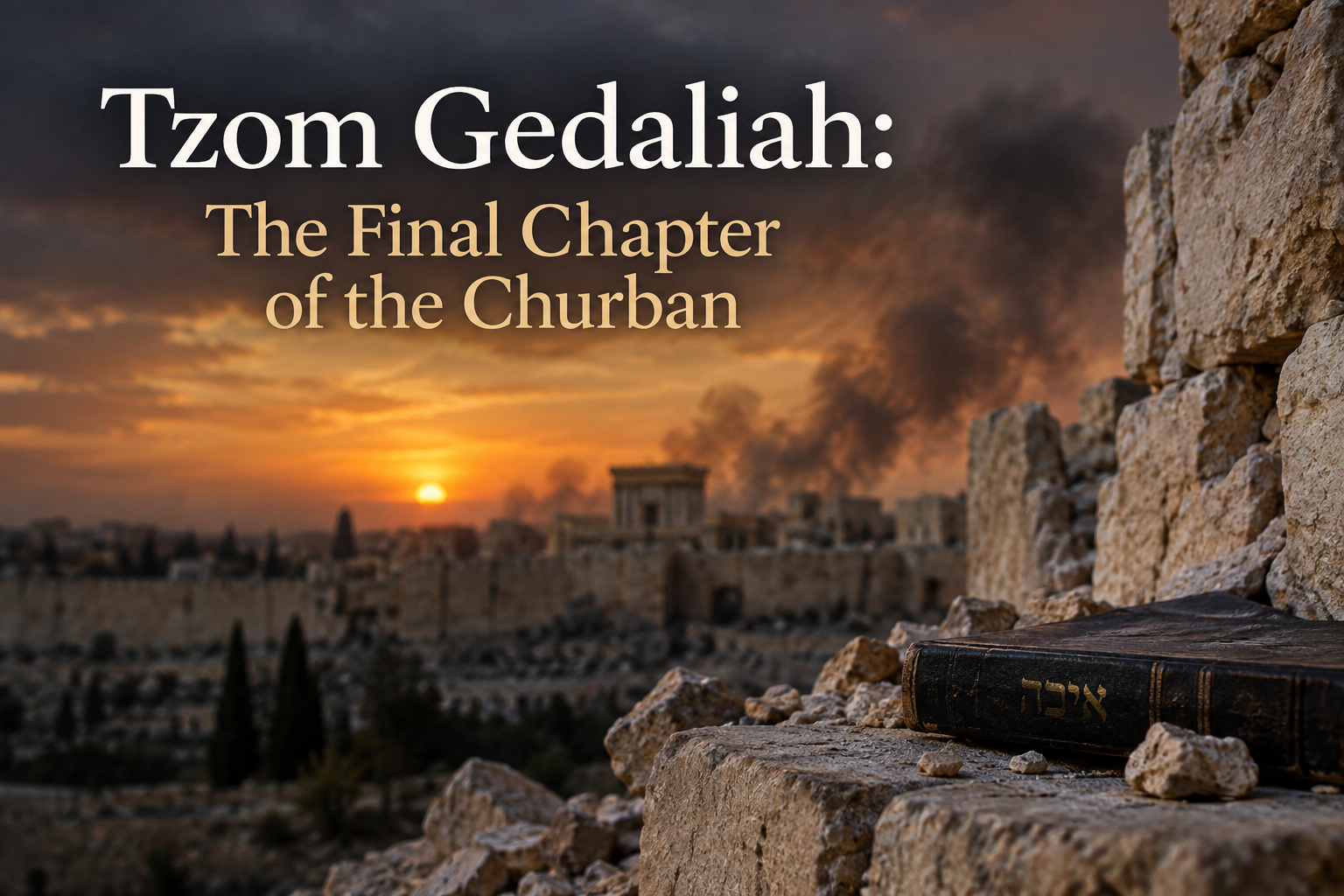 Tzom Gedaliah: The Final Chapter of the Churban
