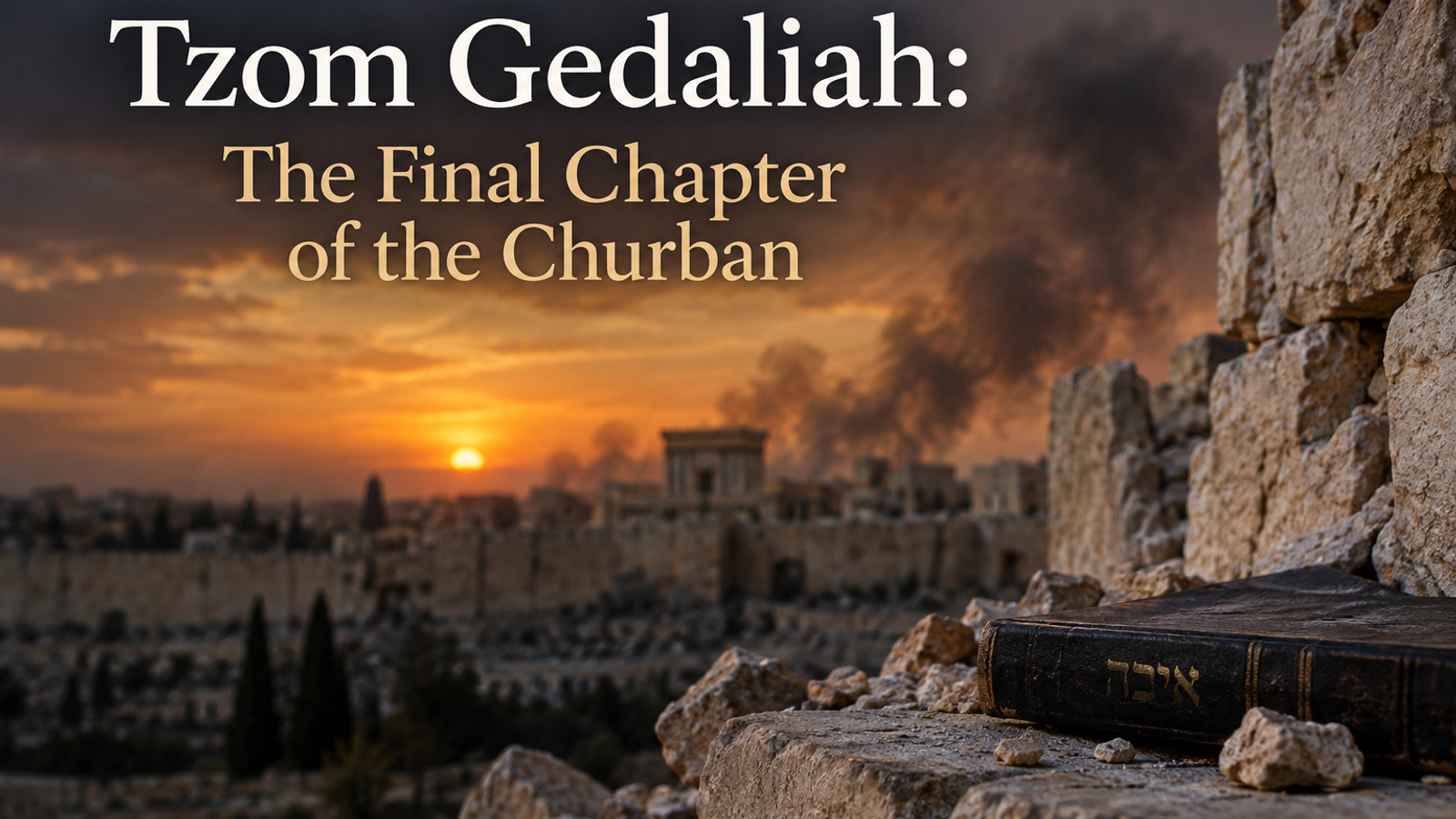 Tzom Gedaliah: The Final Chapter of the Churban