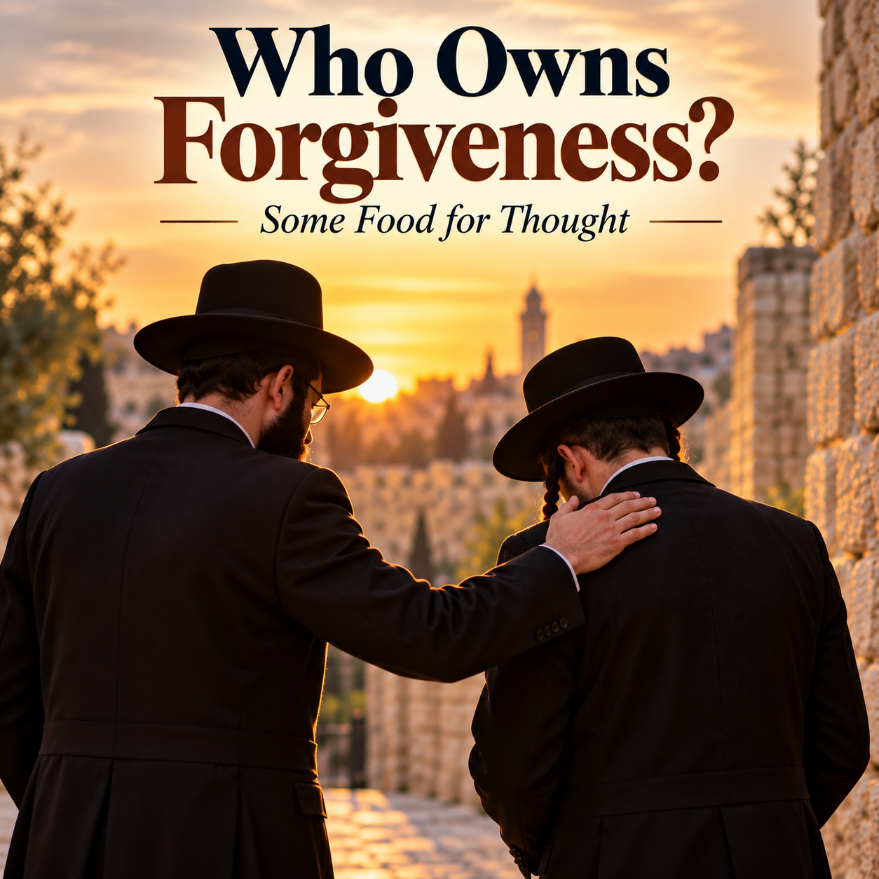 WHO “OWNS” FORGIVENESS?