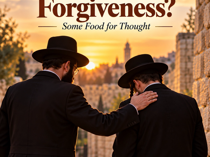 WHO “OWNS” FORGIVENESS?