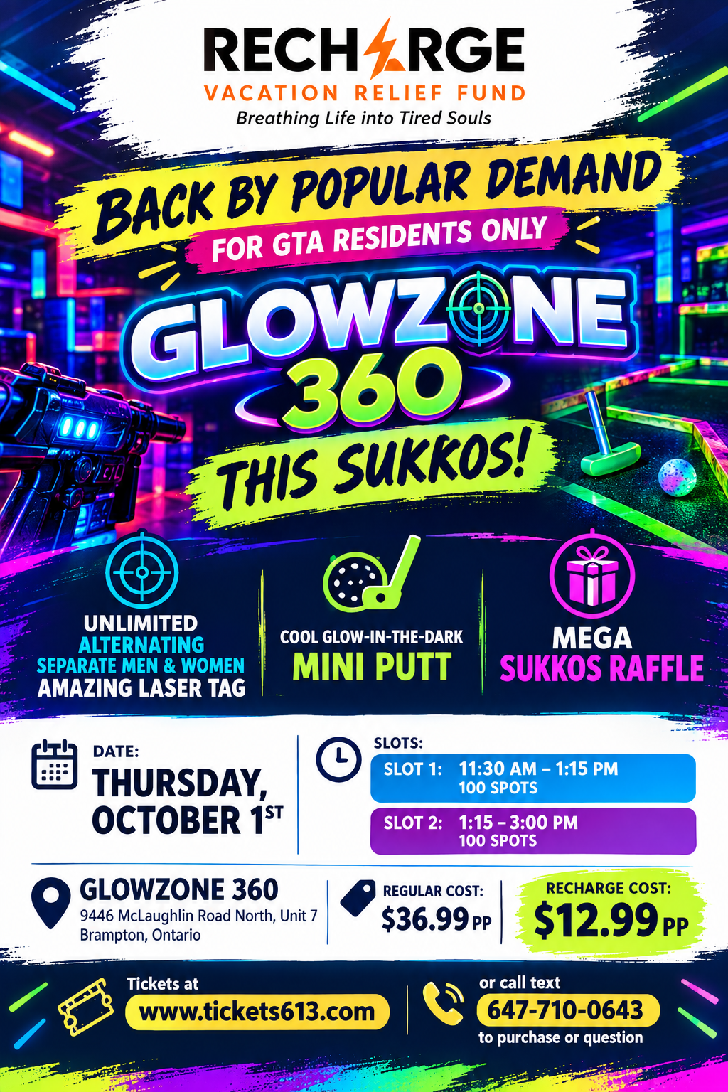 Recharge Sukkos Event This Thursday!!