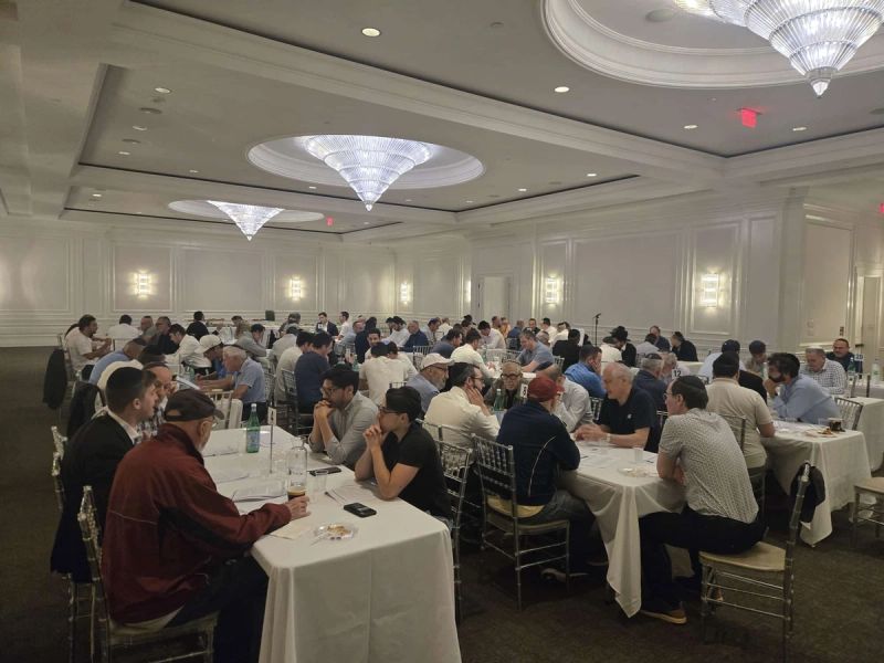 MEGA LEARNING AT THE FOREST HILL COMMUNITY KOLLEL!