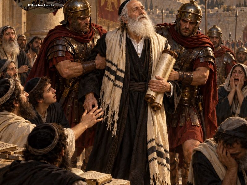 On this day in Jewish History : 5 Elul_ Rabbi Akiva Arrested