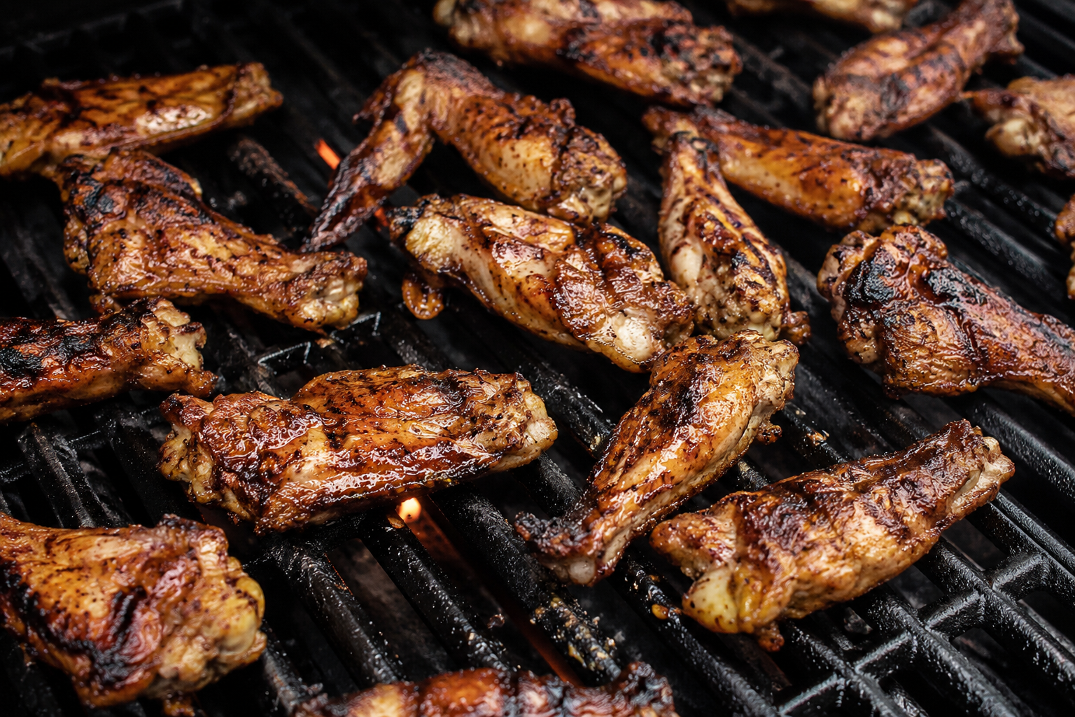 End-of-Summer Grilled Wings