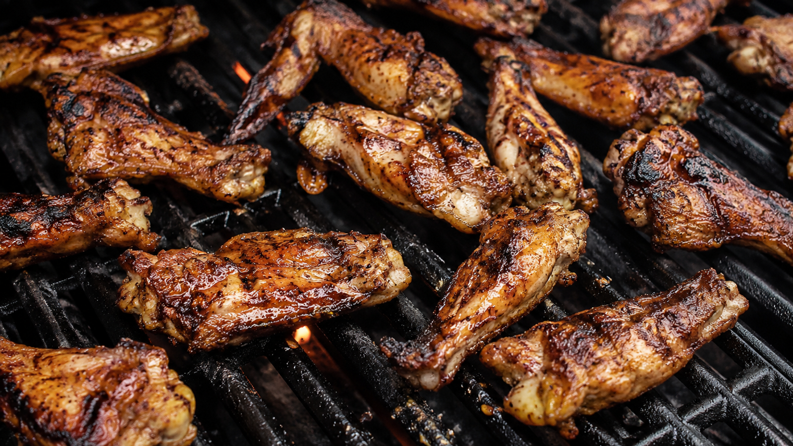 End-of-Summer Grilled Wings
