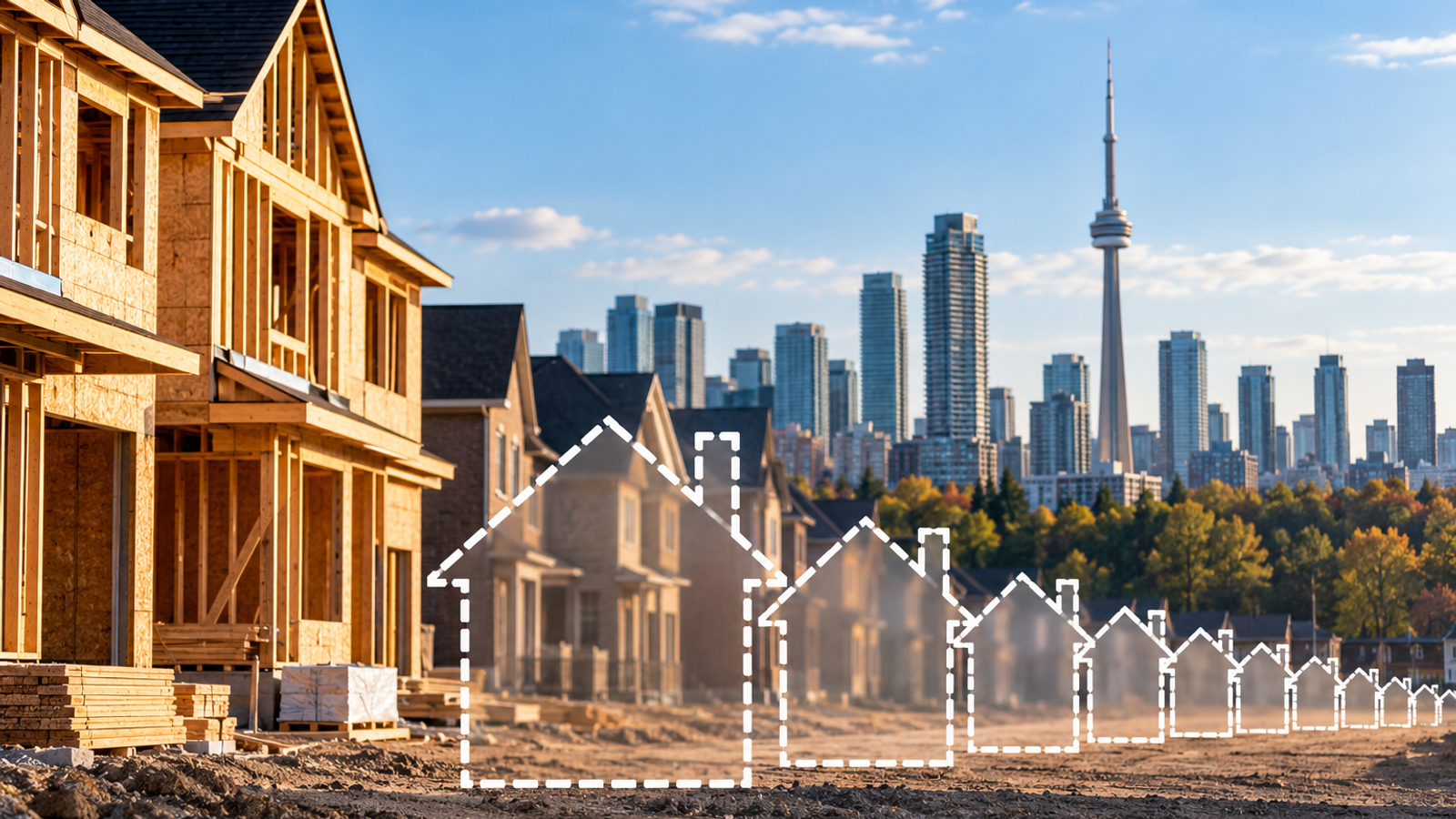 Ontario Could Fall 550,000 Homes Short of Housing Target, New Report Warns