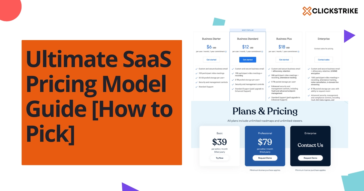 An In-Depth Guide to SaaS Model Pricing Strategies | Clickstrike ...