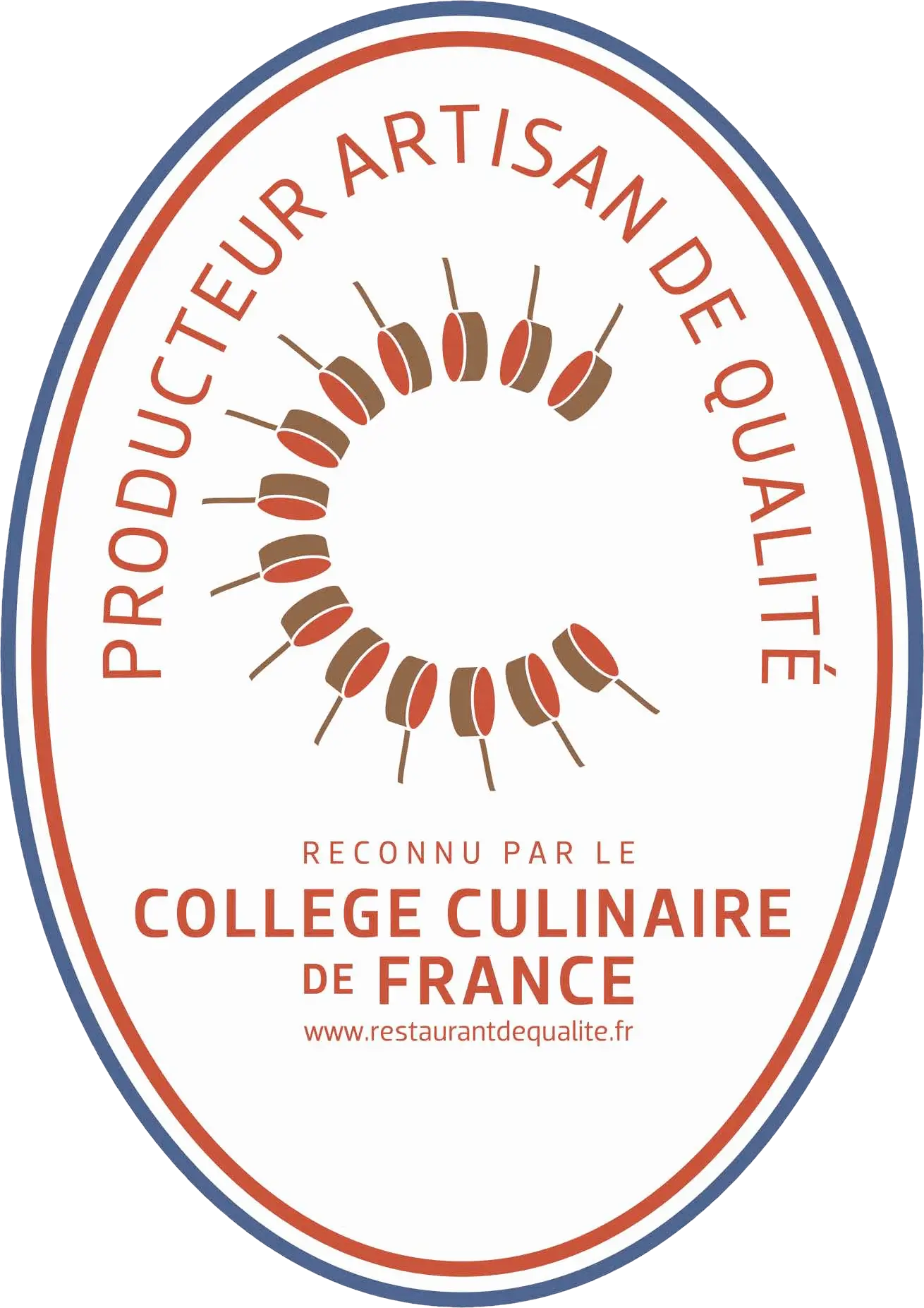 Poignée d'Amour reconnu producteur artisan de qualité par la collège culinaire de France