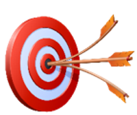 arrow in target
