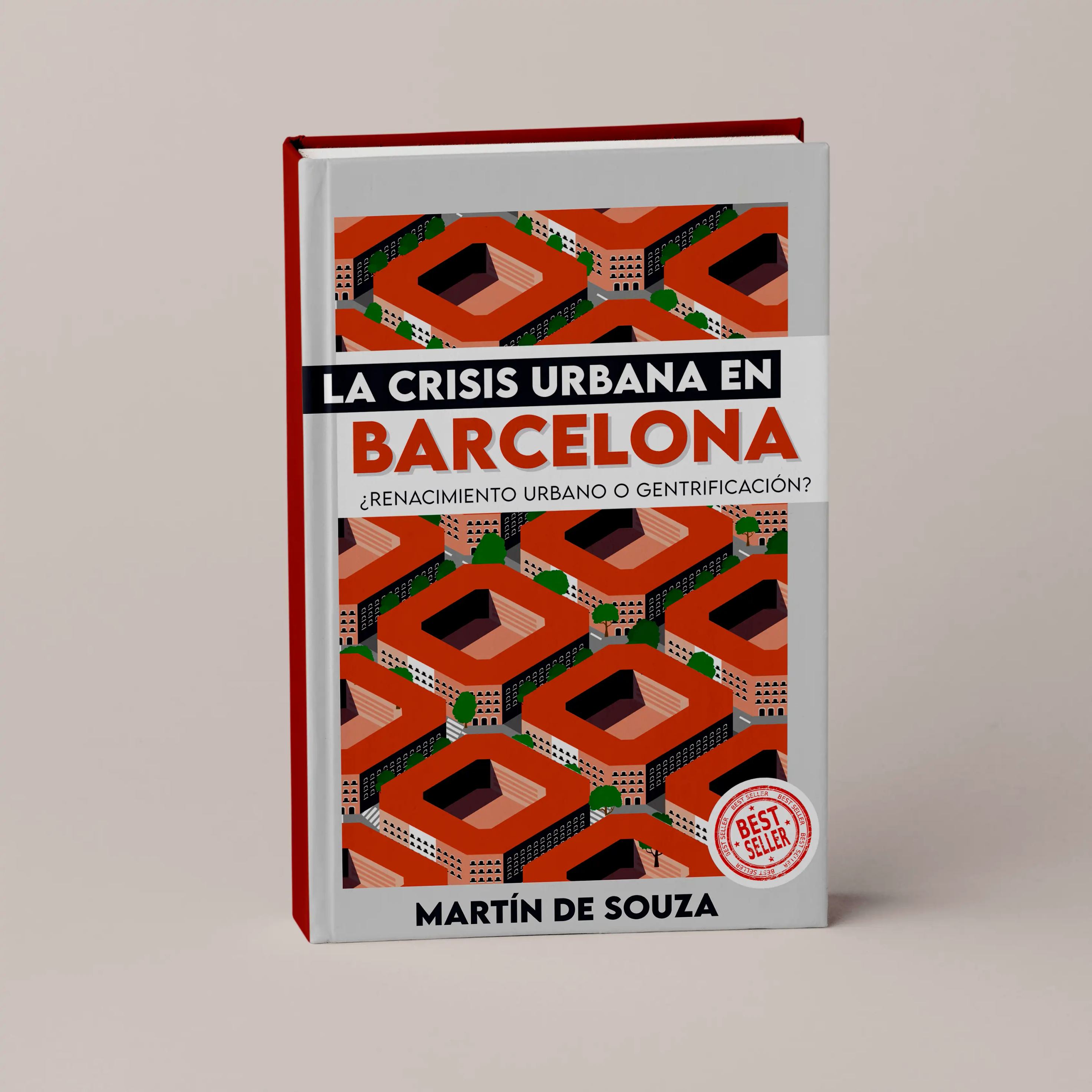 La Crisis Urbana en Barcelona - Imagen 1 del proyecto de diseño gráfico, ilustración, portada | Fantástica Estudio