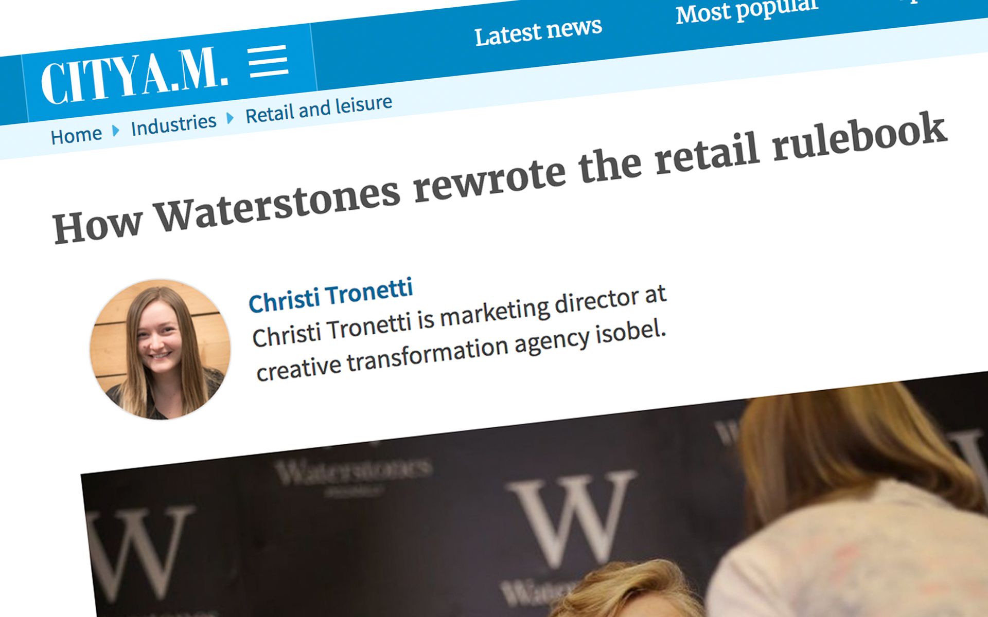 WATERSTONES’ MOJO
