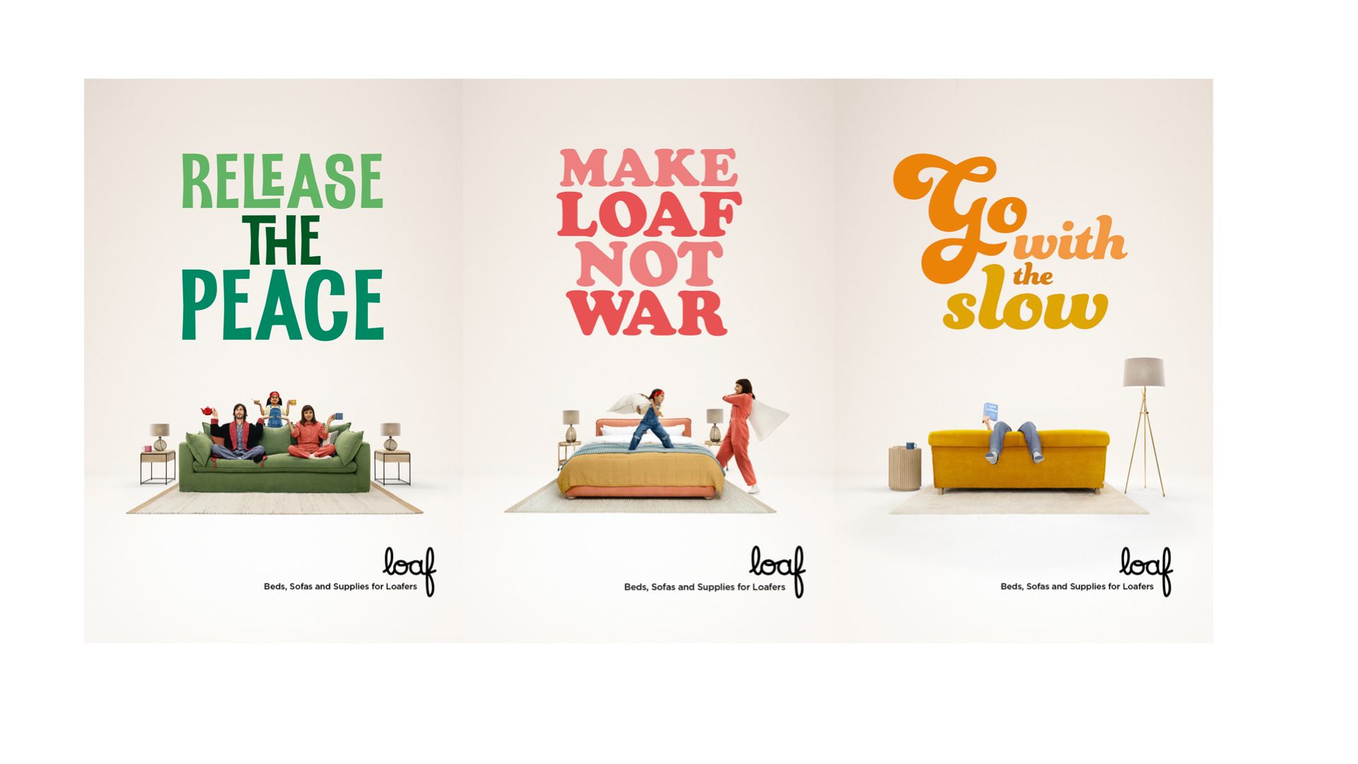 loaf three adverts