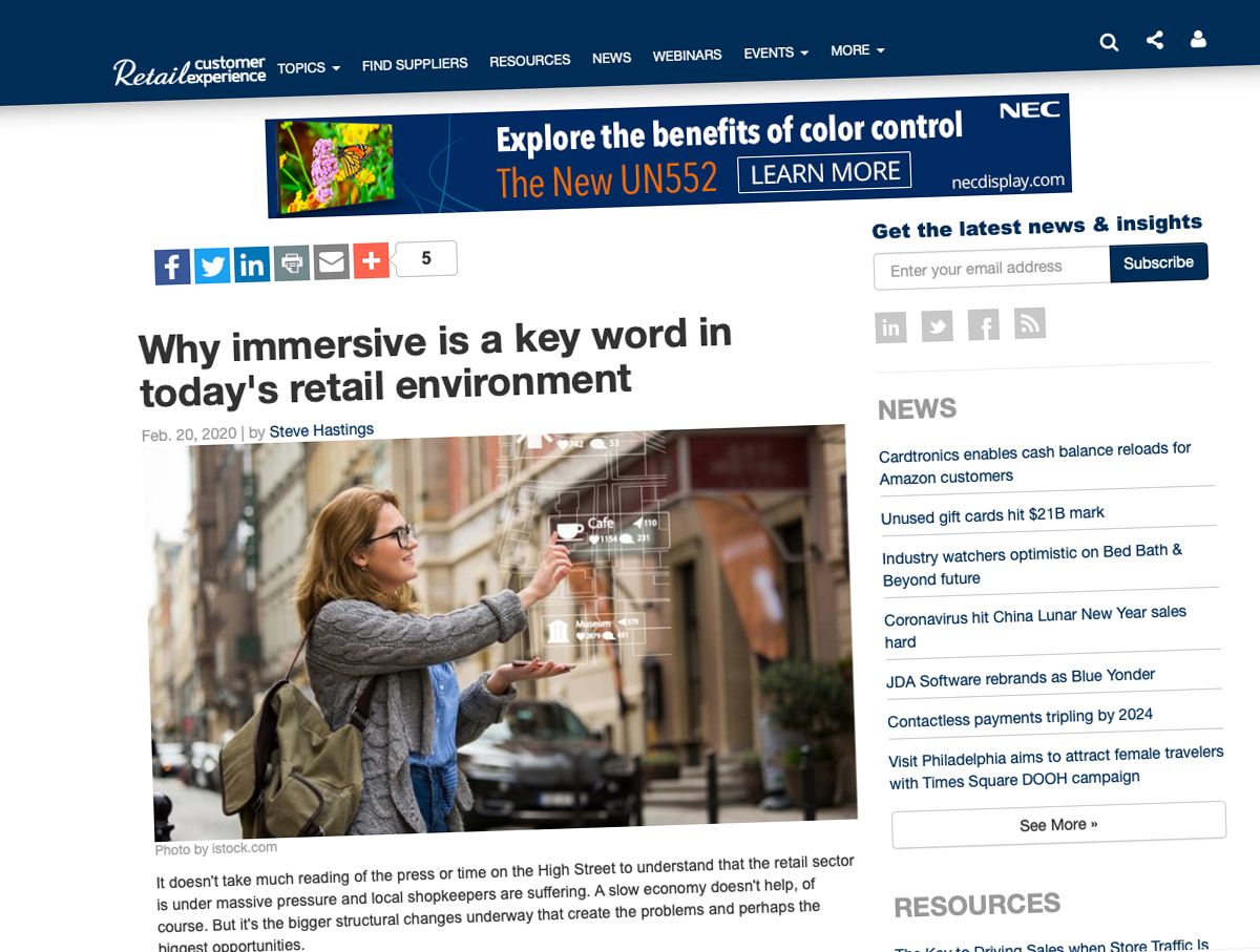 Immersive Retail