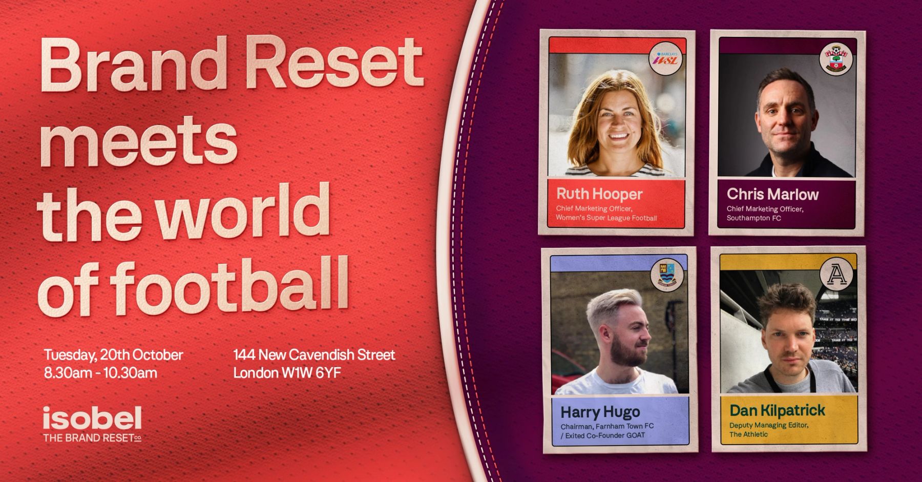 A morning on the power of brands inside football