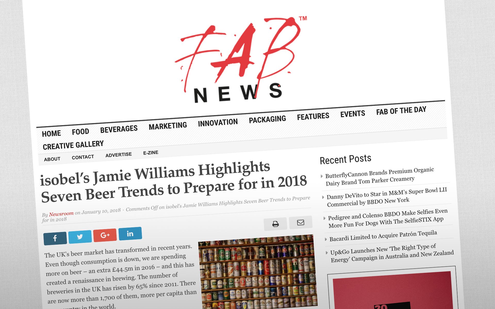 JAMIE’S 7 BEER TRENDS