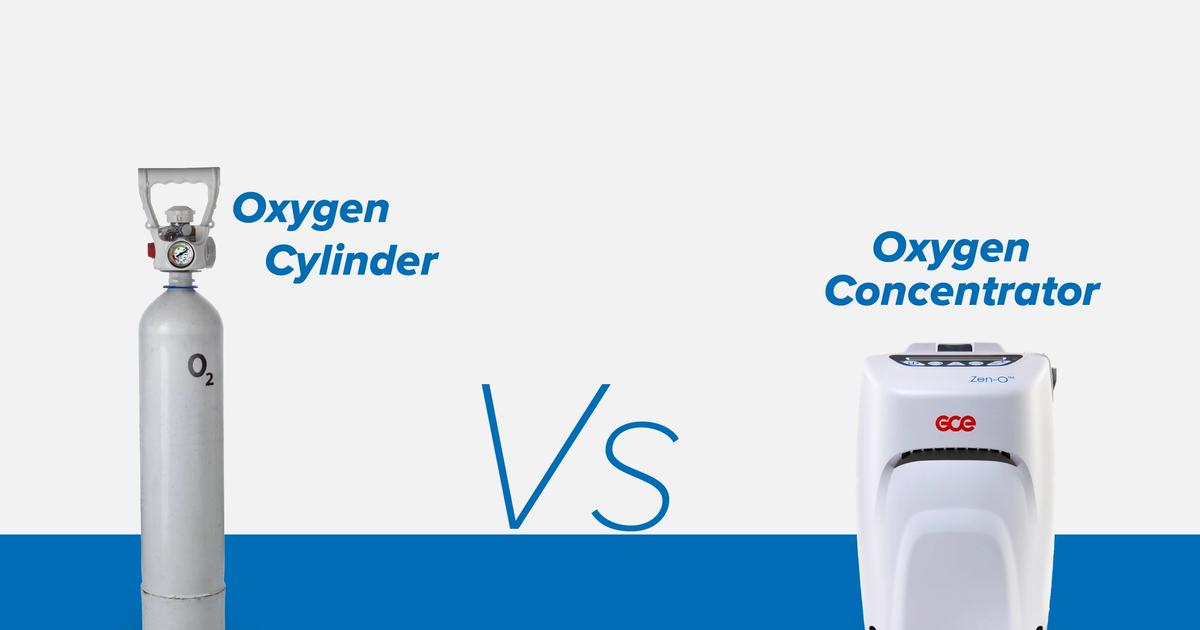 Sauerstoffkonzentrator vs. Sauerstofftank: Was ist besser? | GCE Medical