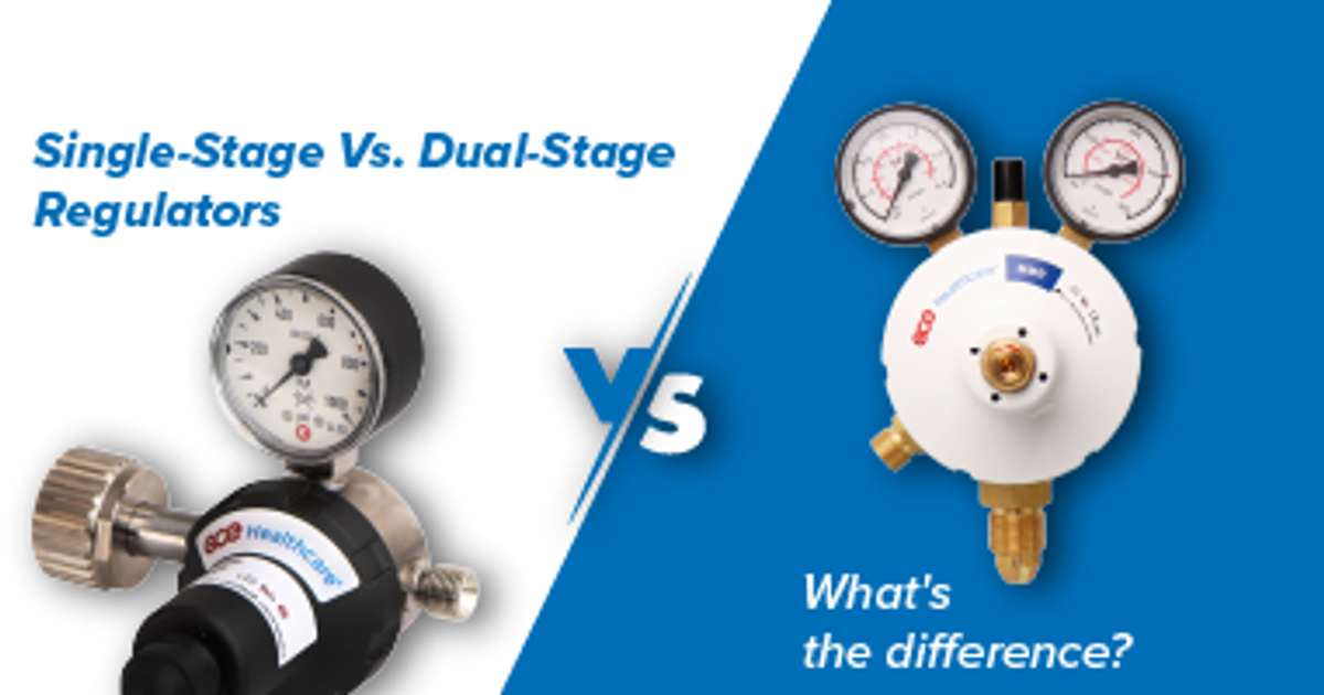 Single Stage vs. Two Stage Regulators | GCE Medical