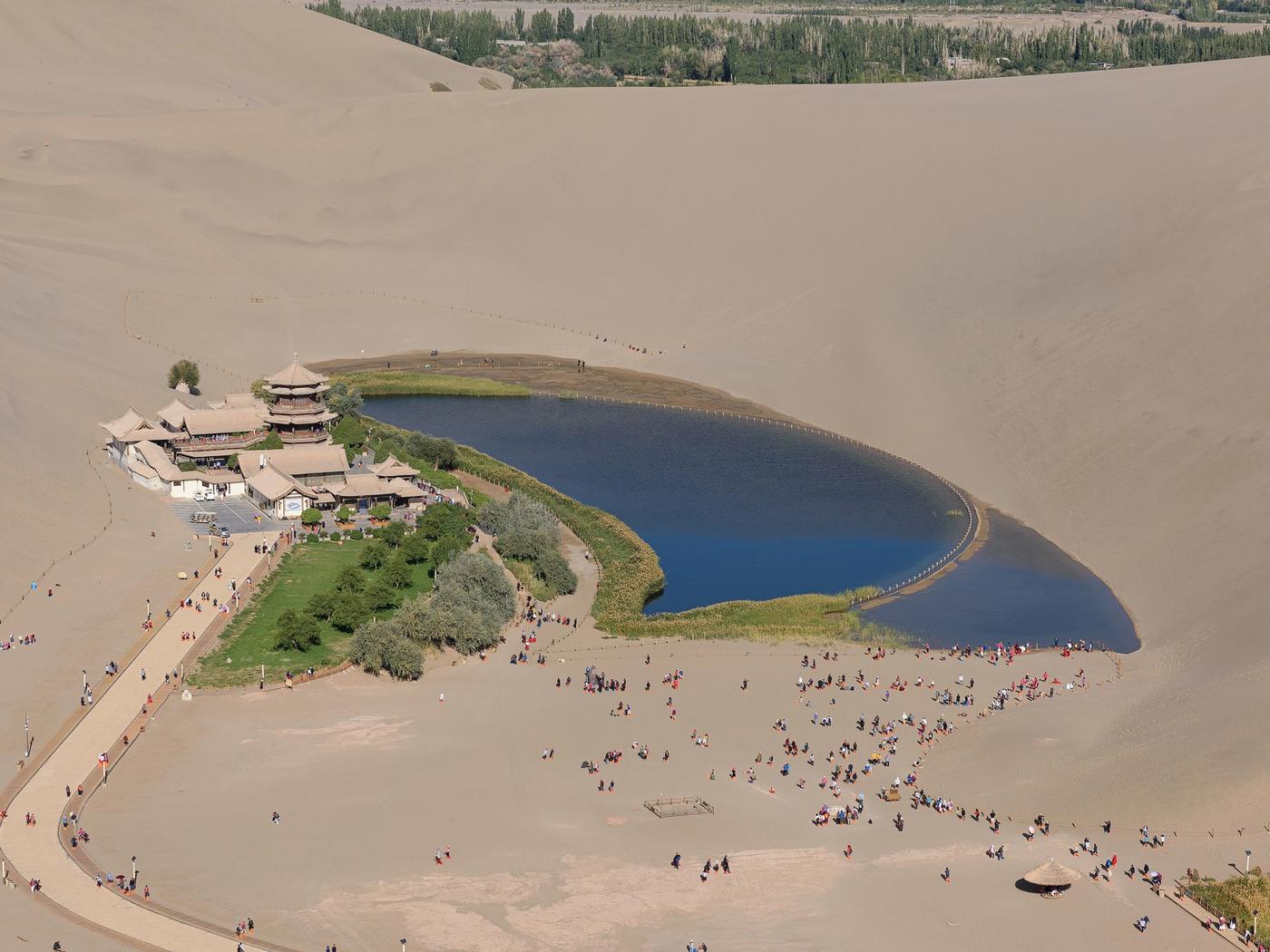 Mingsha Mountain & Crescent Lake