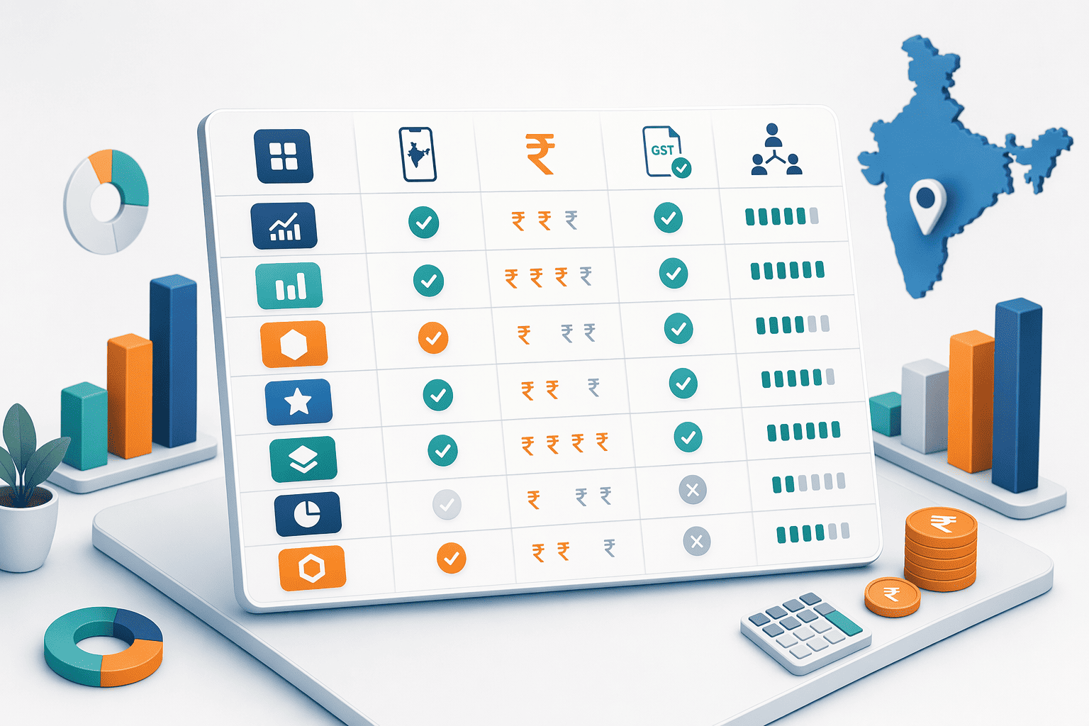 Illustration for: 7 Contact Enrichment Tools Compared for Indian B2B Market