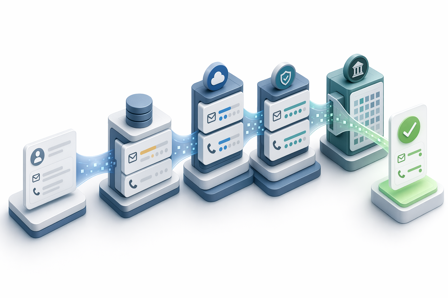 Illustration for: Verification Methodology: Static Lookups vs. Multi-Source Cross-Referencing