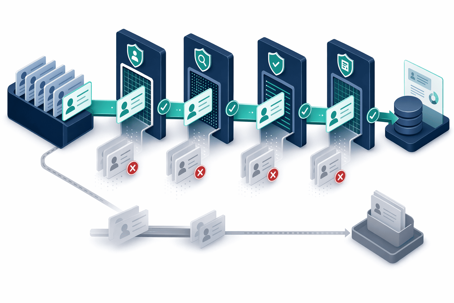 Illustration for: Verification Layers That Separate Compliant Enrichment from Static Database Expo