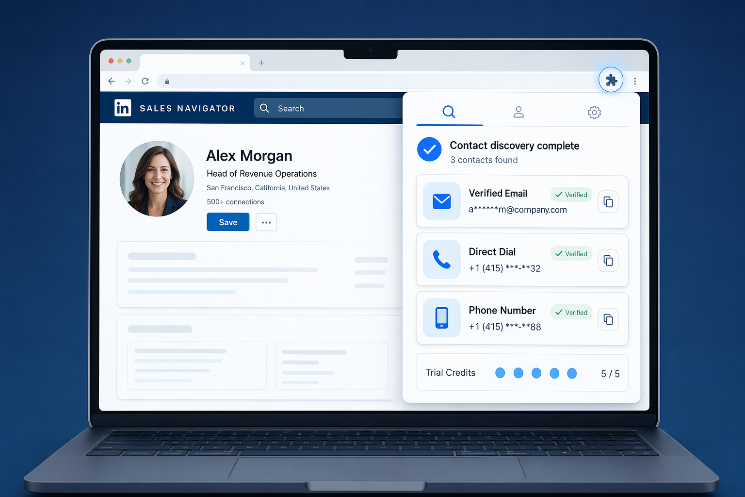 Illustration for: Installation & Workflow: LinkedIn Sales Navigator Integration