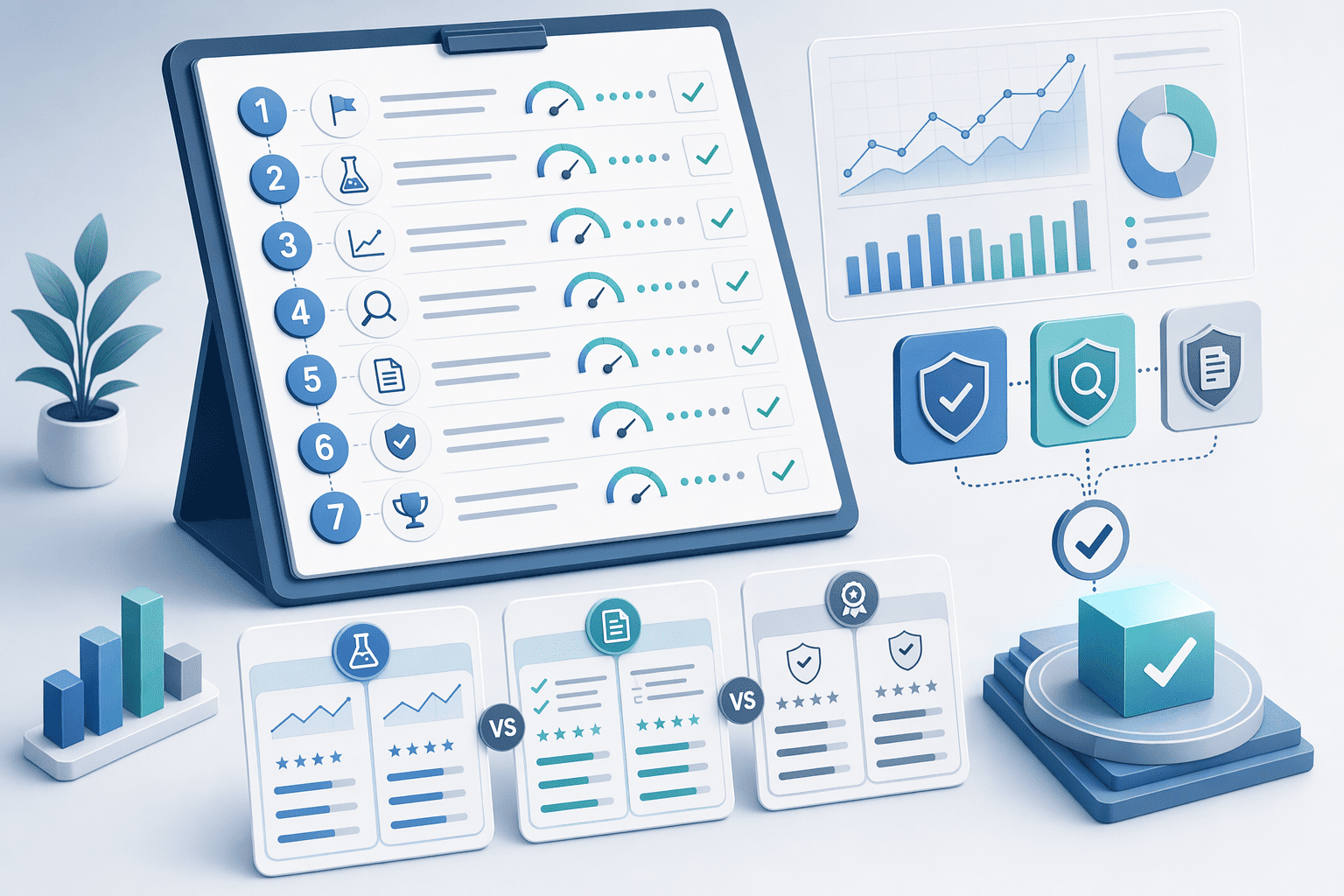 Illustration for: Implementation Checklist: Testing Accuracy Before Committing