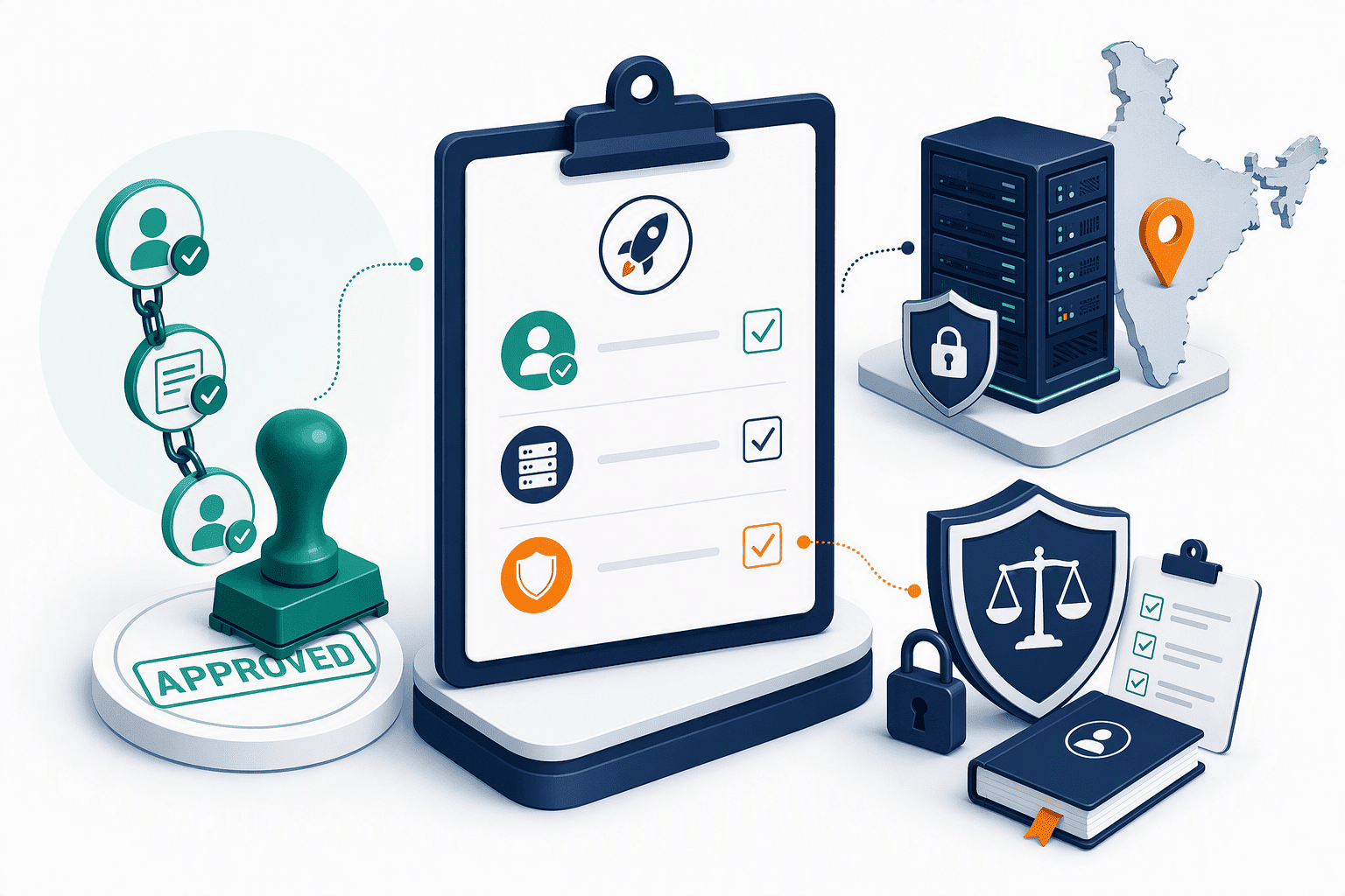 Illustration for 6. Compliance Checklist for Indian Startups: IT Act, DPDP, and Data Sourcing