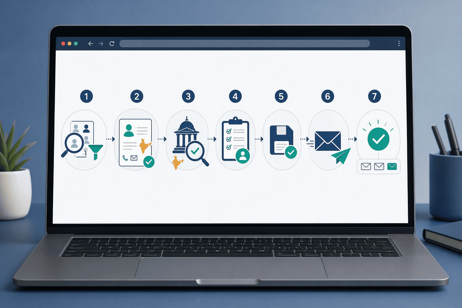 Illustration for Step-by-Step: A Verifiable Workflow for Building an Indian Prospect List with Confidence