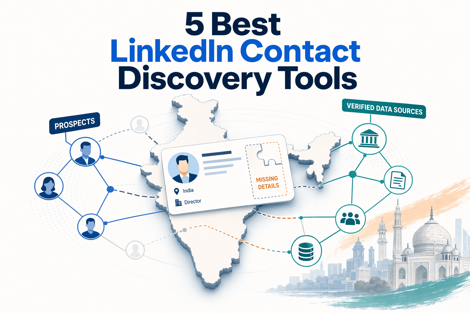5 Best LinkedIn Contact Discovery Tools for Indian B2B