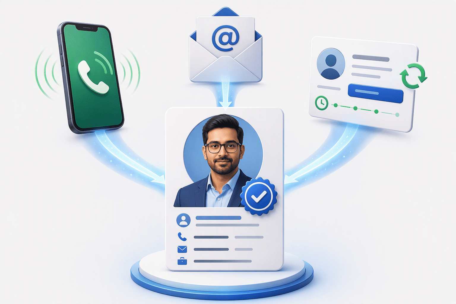 Illustration for What Defines Accuracy in India's Contact Discovery Market