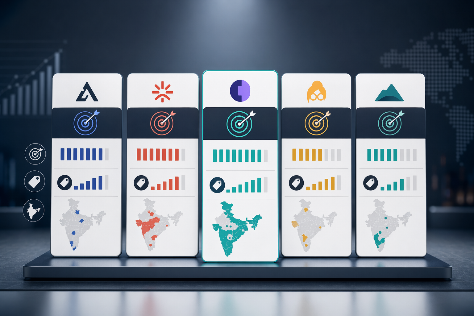 Illustration for: Side-by-Side Comparison: Accuracy, Pricing, India Coverage