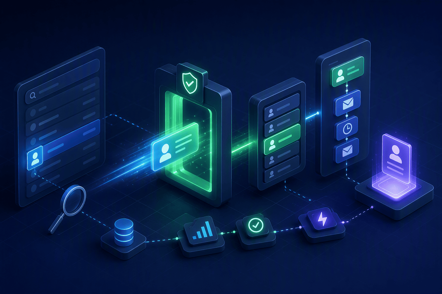 Illustration for 7. LeadIQ: Real-Time Sequencing Sync and Verified Outbound Workflows
