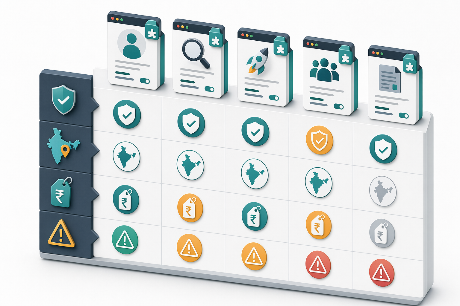 Illustration for: Chrome Extension Comparison: Verification Methods and India Coverage