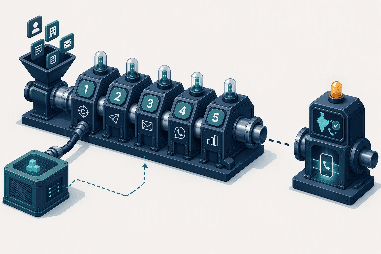 Illustration for 5. Apollo.io: A Sales Engagement Platform with Surface-Level Enrichment