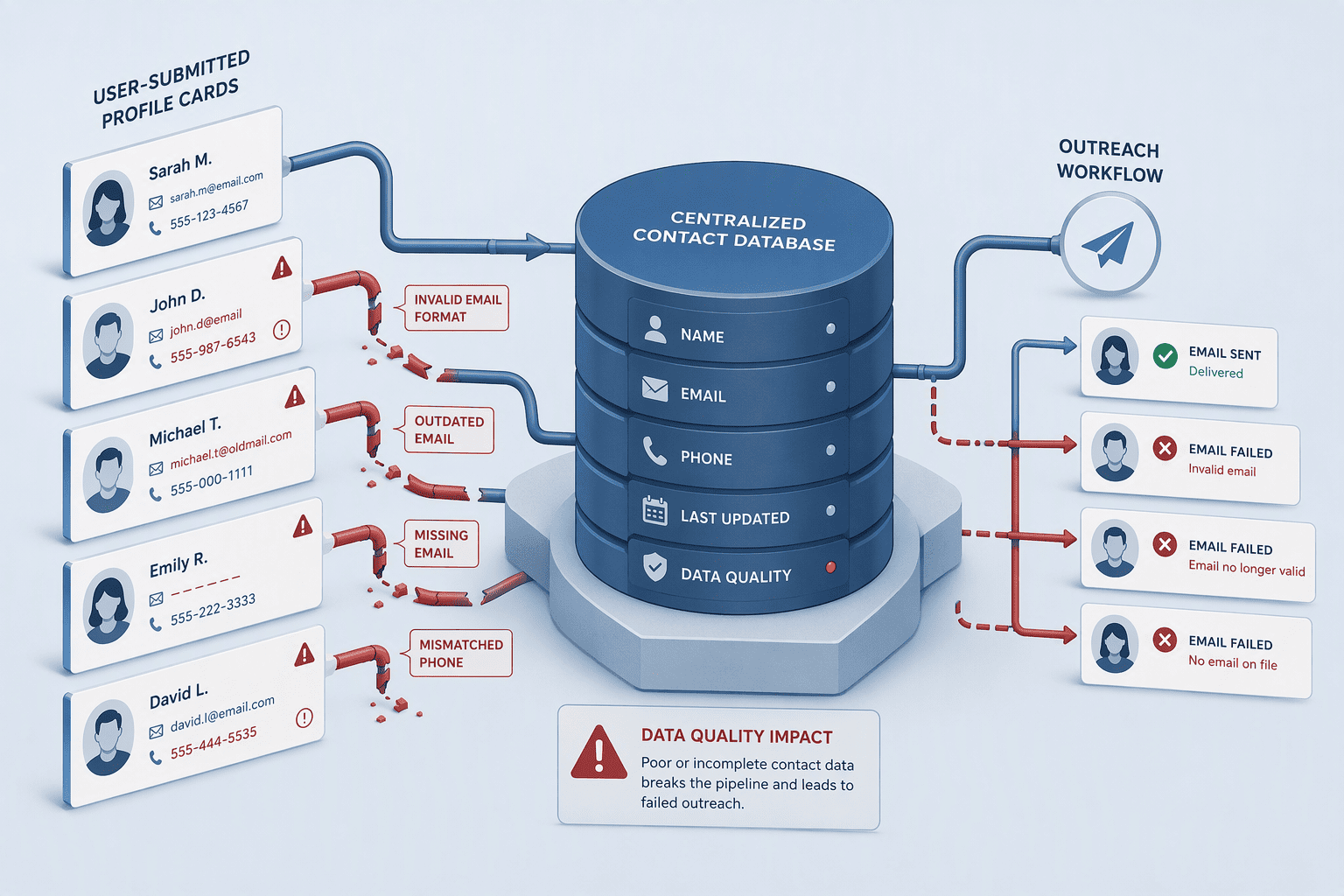 Illustration for 5. Lusha: A Cautionary Tale on Community-Sourced Data Accuracy