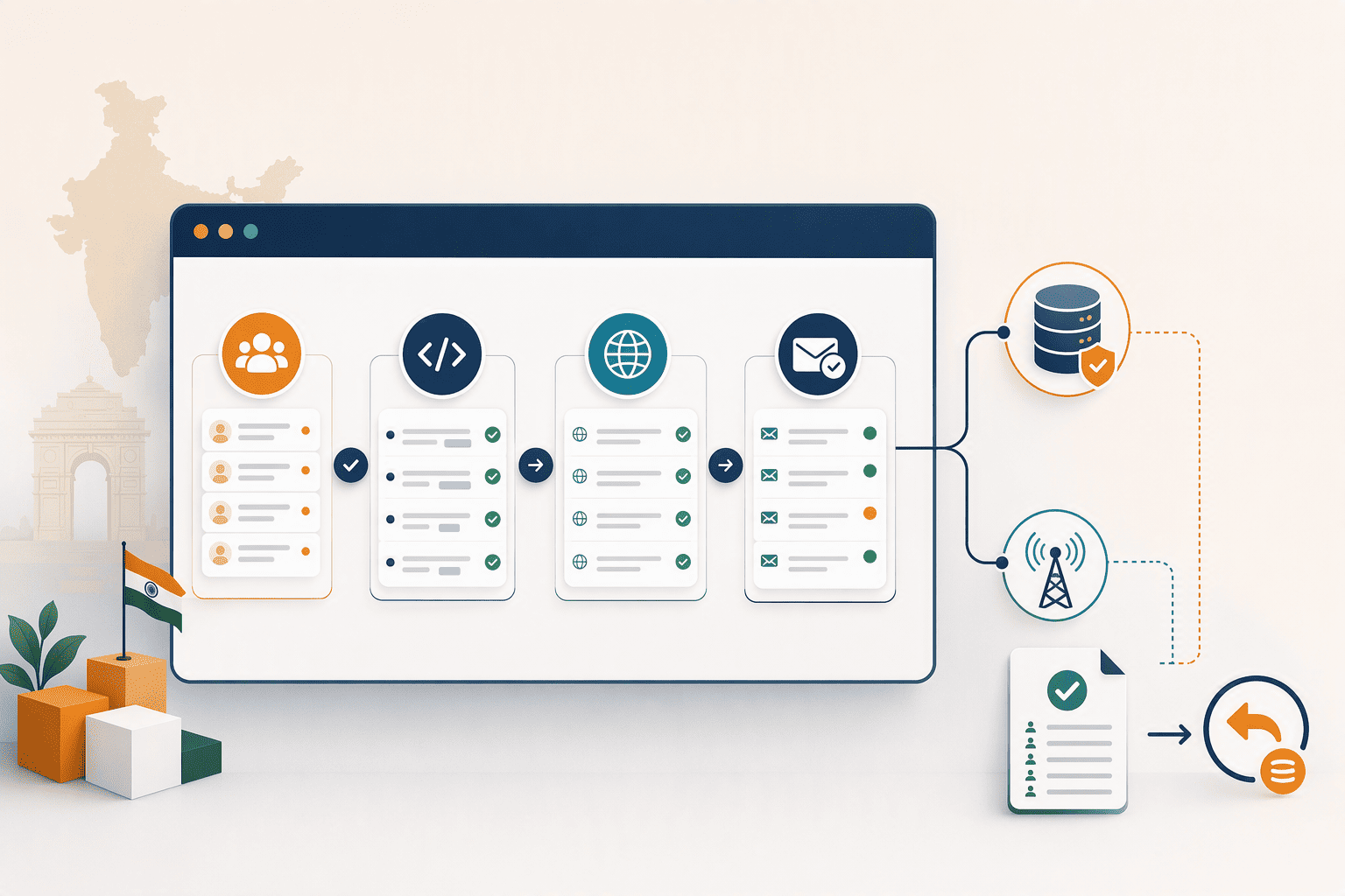 Illustration for 1. PeakAI: Pre-Download Verification Tailored for the Indian Market
